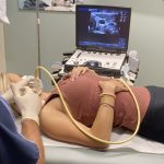 woman getting an injection