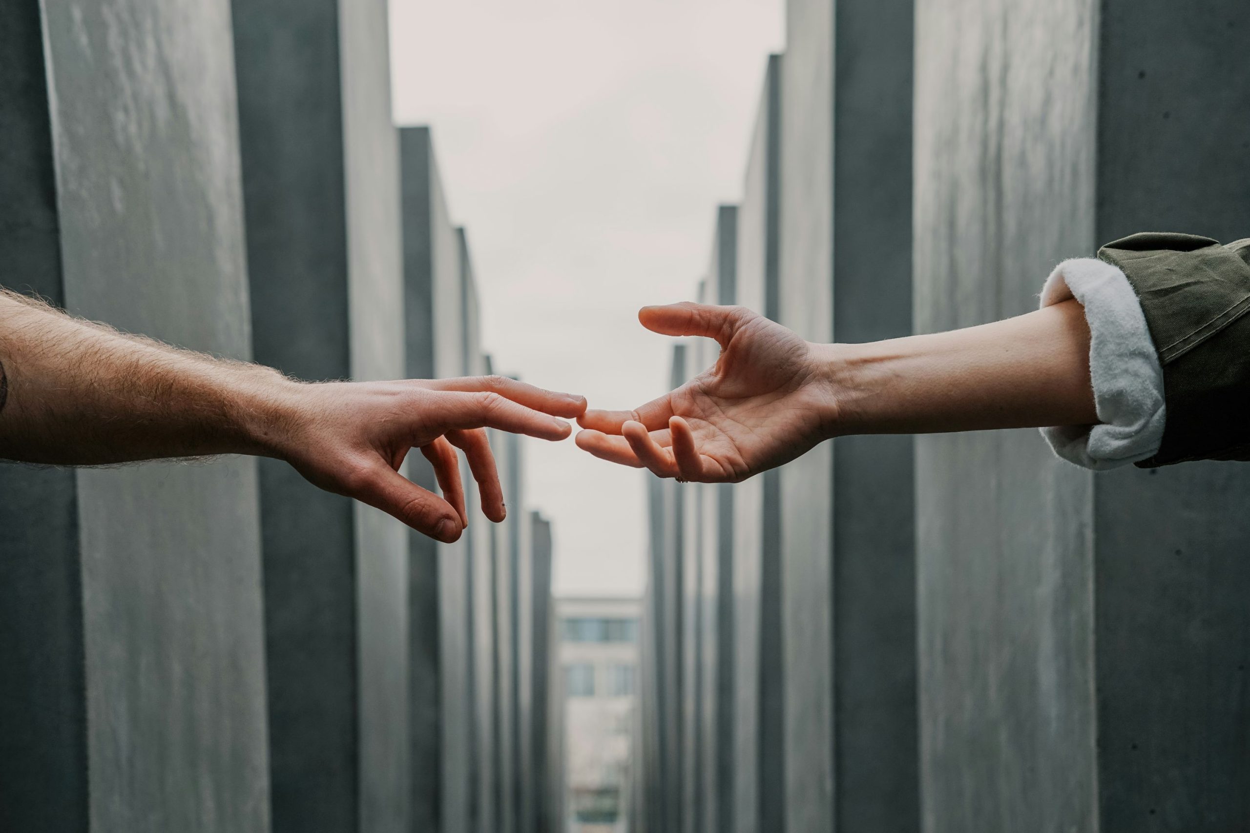 Couple sharing an intimate moment, representing emotional connection, sexual wellness, and PT-141 and oxytocin peptide research.